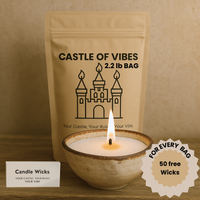 Pearled Candle - White, Unscented 2.2 lb Bag